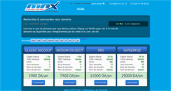 Desktop Screenshot of mnx-hosting.com